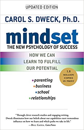 Cover of Mindset book by Carol S Dweck